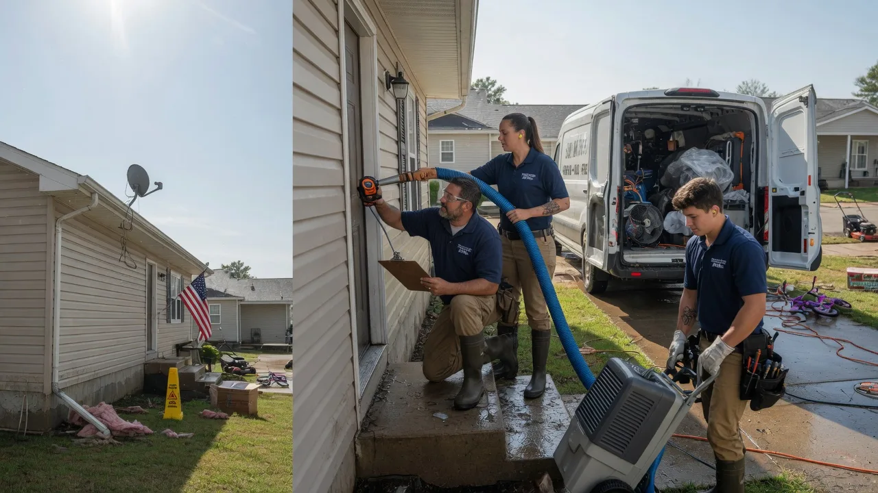 Ceiling Water Damage Restoration in Wayne, OK near me